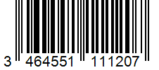 Barcode 3464551111207