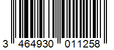 Barcode 3464930011258