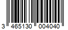 Barcode 3465130004040