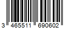 Barcode 3465511690602