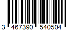 Barcode 3467390540504