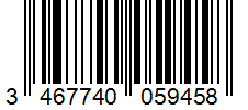 Barcode 3467740059458