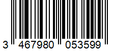 Barcode 3467980053599