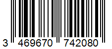 Barcode 3469670742080