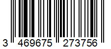 Barcode 3469675273756