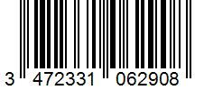 Barcode 3472331062908