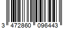 Barcode 3472860096443