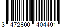 Barcode 3472860404491