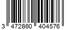 Barcode 3472860404576