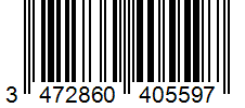 Barcode 3472860405597