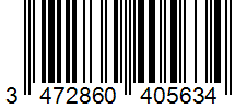 Barcode 3472860405634