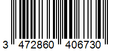 Barcode 3472860406730