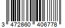 Barcode 3472860406778