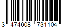 Barcode 3474608731104