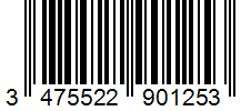 Barcode 3475522901253