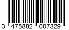 Barcode 3475882007329