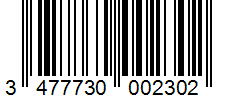 Barcode 3477730002302