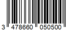 Barcode 3478660050500