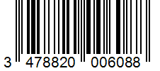 Barcode 3478820006088