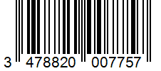 Barcode 3478820007757