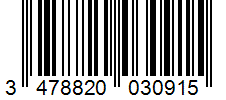 Barcode 3478820030915
