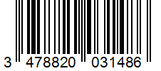 Barcode 3478820031486
