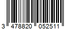 Barcode 3478820052511