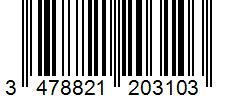 Barcode 3478821203103