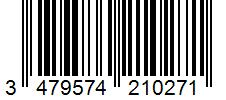 Barcode 3479574210271