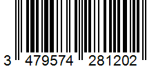 Barcode 3479574281202