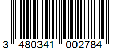 Barcode 3480341002784