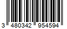 Barcode 3480342954594