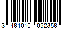 Barcode 3481010092358
