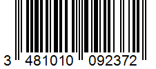Barcode 3481010092372