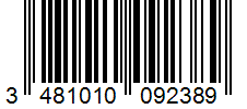 Barcode 3481010092389