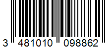 Barcode 3481010098862