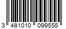 Barcode 3481010099555