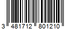 Barcode 3481712801210