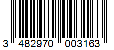 Barcode 3482970003163