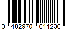 Barcode 3482970011236