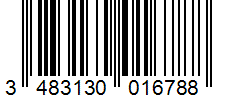 Barcode 3483130016788