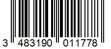 Barcode 3483190011778