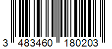 Barcode 3483460180203