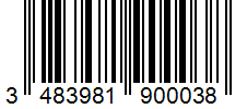 Barcode 3483981900038