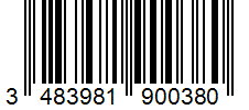 Barcode 3483981900380