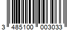 Barcode 3485100003033