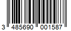 Barcode 3485690001587