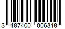Barcode 3487400006318