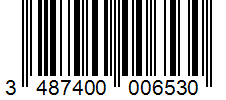 Barcode 3487400006530
