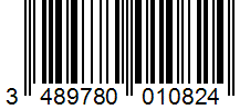 Barcode 3489780010824